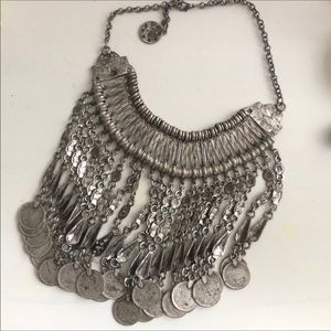 Child of Wild Bohemian coin necklace